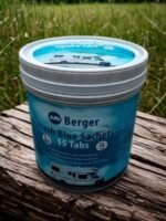 Препарат за химическа тоалетна за кемпери Berger Fresh Blue 15 сашета - Image 5